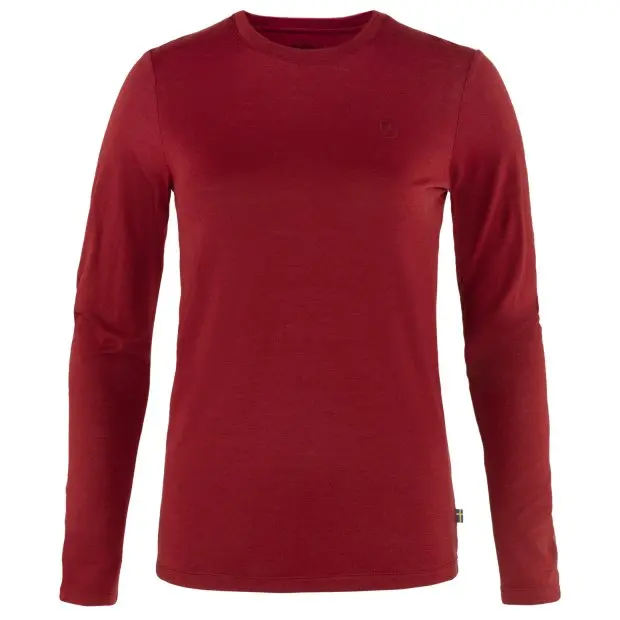 Abisko_Wool_LS_W_84102-346_A_MAIN_FJR.jpg Farbe: 346 - Pomegranate Red - Abisko Wool LS W