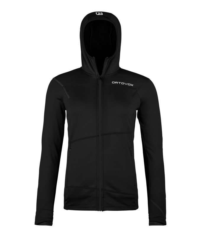 Farbe: black raven - Fleece Light Hoody W