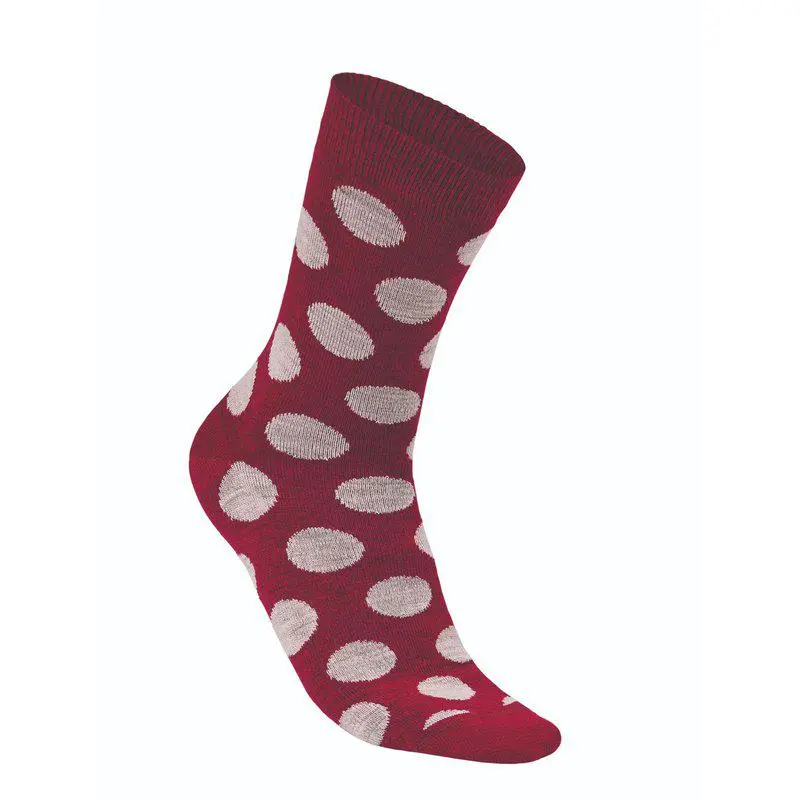 4100001135_Wool_sock_Dot_135_1.jpg Farbe: 135/ red bud - Wool Sock Dot