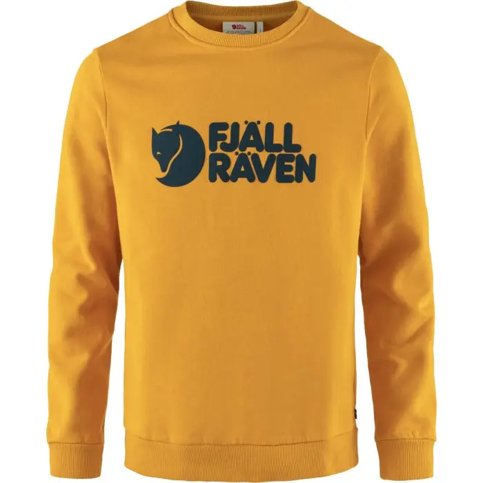 Fjallraven_Logo_Sweater_M_84142-161_A_MAIN_FJR.jpg Farbe: Mustard Yellow - Fjällräven Logo Sweater M