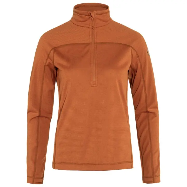 Farbe: 243 - Terracotta Brown - Abisko Lite Fleece Half Zip W