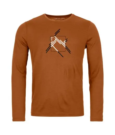 Farbe: bristle brown - 185 Merino MTN Cutout LS M