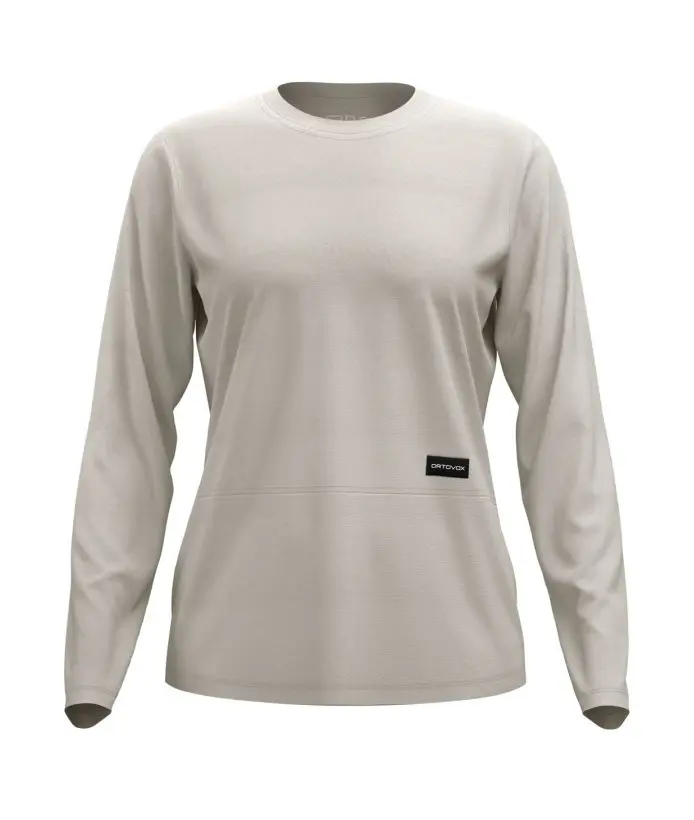 Farbe: White Tea - 185 Merino Patch LS W