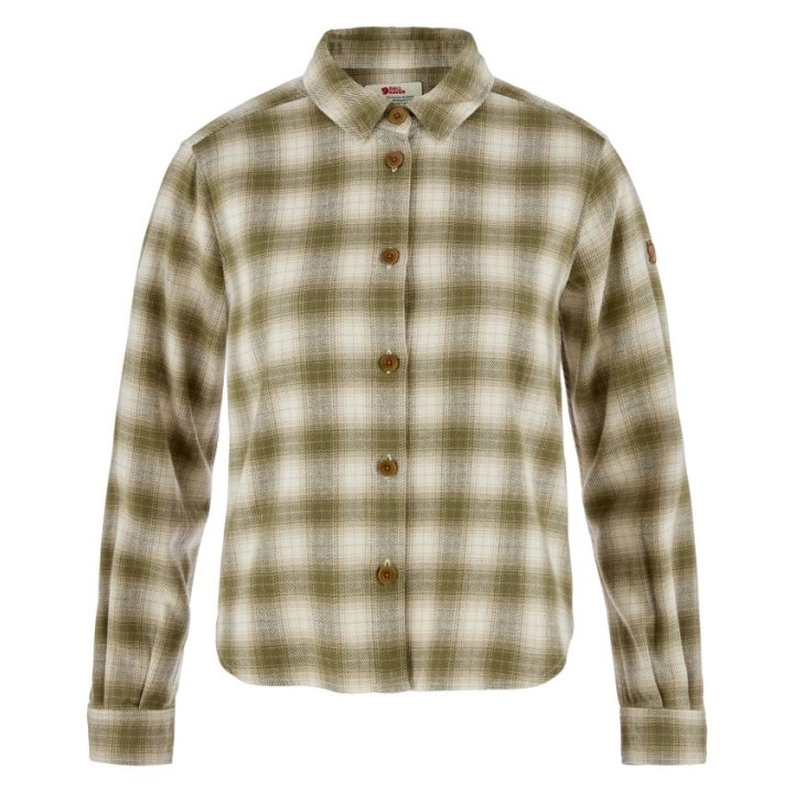 Övik Boxy Flannel Shirt W
