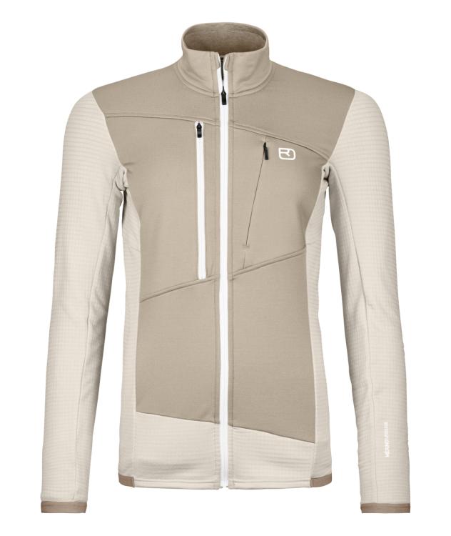 320653-87205-00101-FLEECE_GRID_JACKET_W_white_chalk-B-01.jpg Farbe: white chalk - Fleece Grid Jacket W