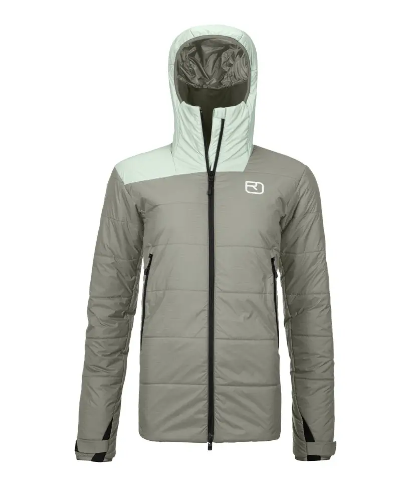 Swisswool Zinal Jacket W Farbe: Green Sage - Swisswool Zinal Jacket W