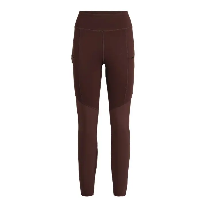 Farbe: Burgundy - Fulu Wool Tights W