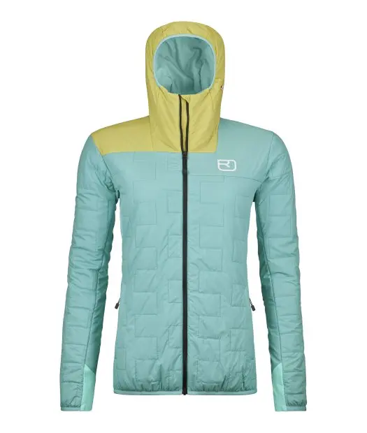 Farbe: Ice Waterfall - Swisswool Piz Badus Jacket W