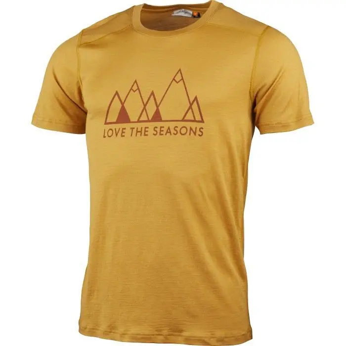 Farbe: 206 - Gold - Gimmer Merino Lt Ms Fjell Tee