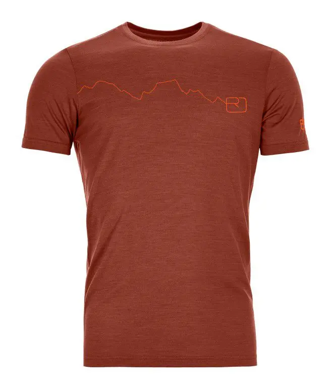 source878729.jpg Farbe: clay orange - 120 Tec Mountain T-Shirt M