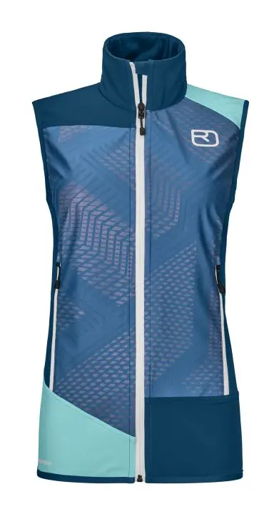 Col Becchei Vest W Farbe: petrol blue - Col Becchei Vest W