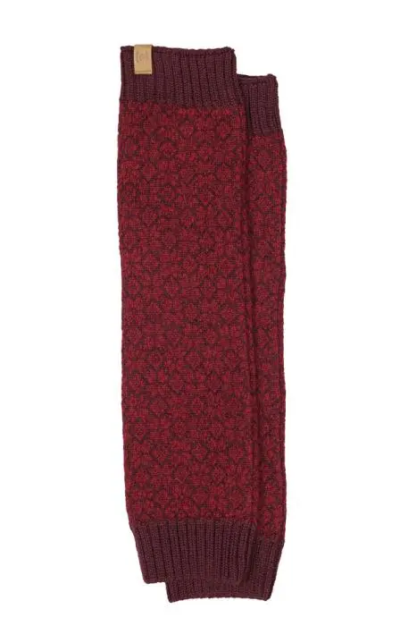 Farbe: deep red - Fiona legwarmers