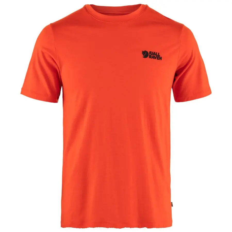 Farbe: 214 - Flame Orange - Abisko Wool Logo SS M