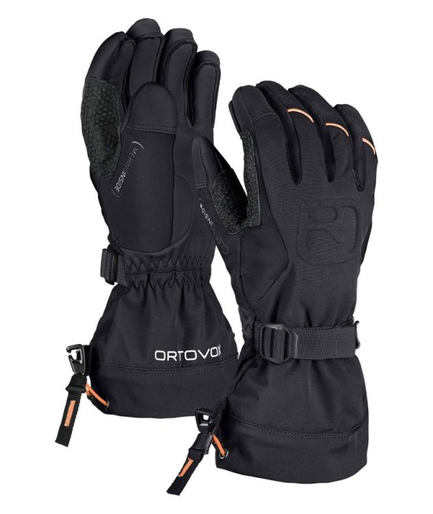 source84225.jpg Farbe: Black Raven - Merino Freeride Glove M