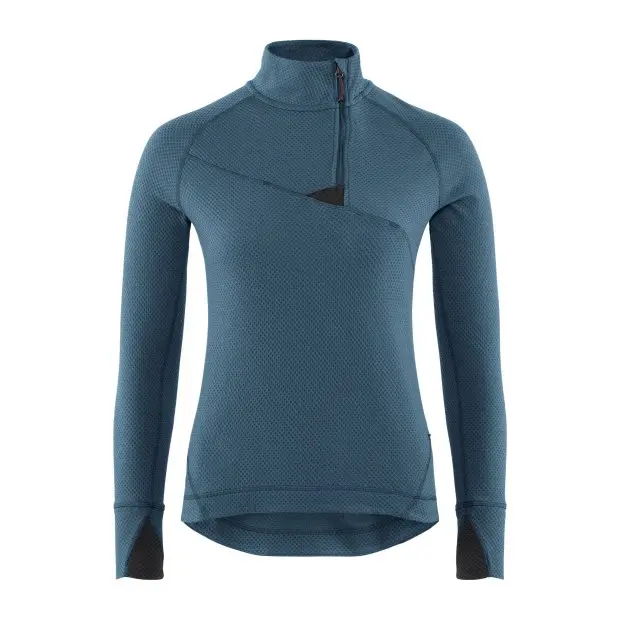 10056_Huge half Zip Sweater W's_Monkshood Blue_001.jpg Farbe: Sea Foam - Huge Half Zip Sweater W´s