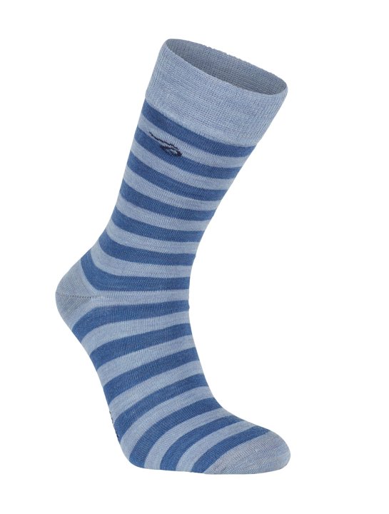 Farbe: 008 - Forever Blue - Wool Sock Stripe