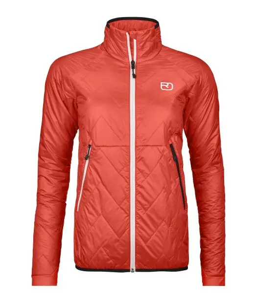 Farbe: coral - Swisswool Piz Vial Jacket W