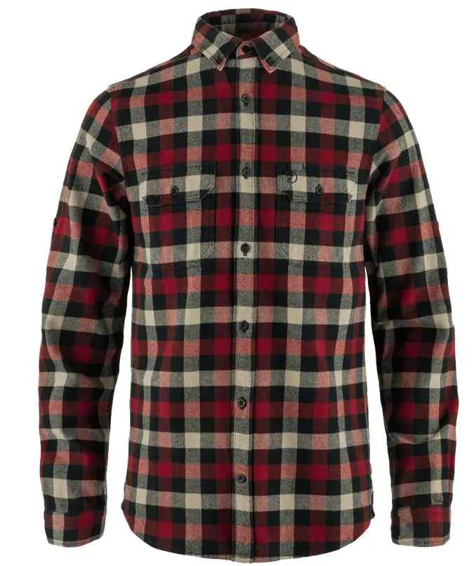 4.JPG Farbe: 555/320 - Dark Navy/Red - Skog Shirt M