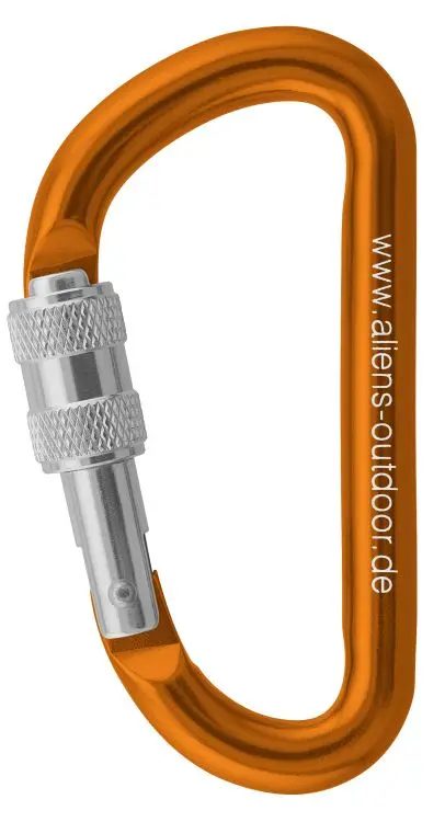 source297759.jpg Farbe: Orange - Zubehörkarabiner 8 SCREW