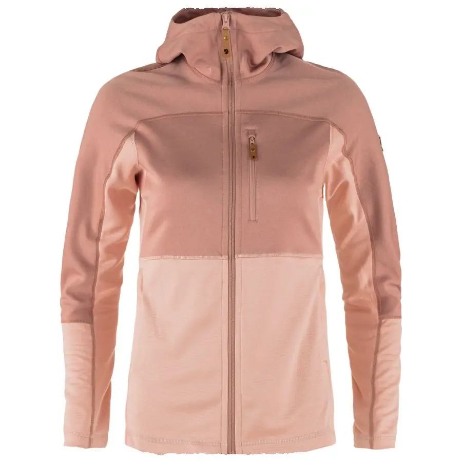 Farbe: 302-300 - Chalk Rose/Dusty Rose - Abisko Trail Fleece W