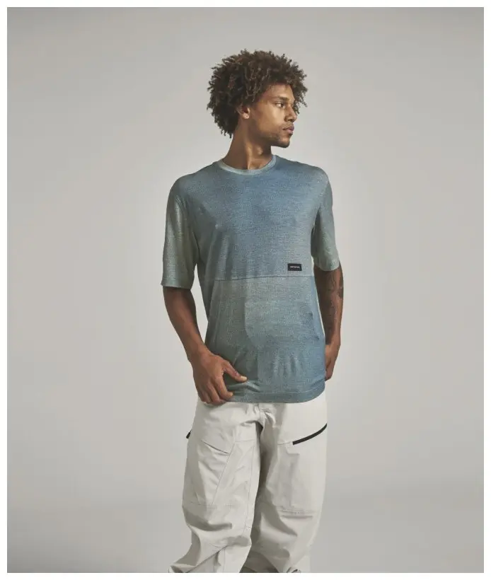 185 Merino Patch Print TS M