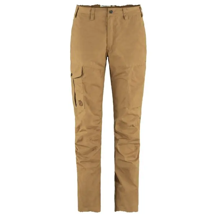 Karla Pro Curved Trousers W Farbe: 232 Buckwheat brown - Karla Pro Curved Trousers W