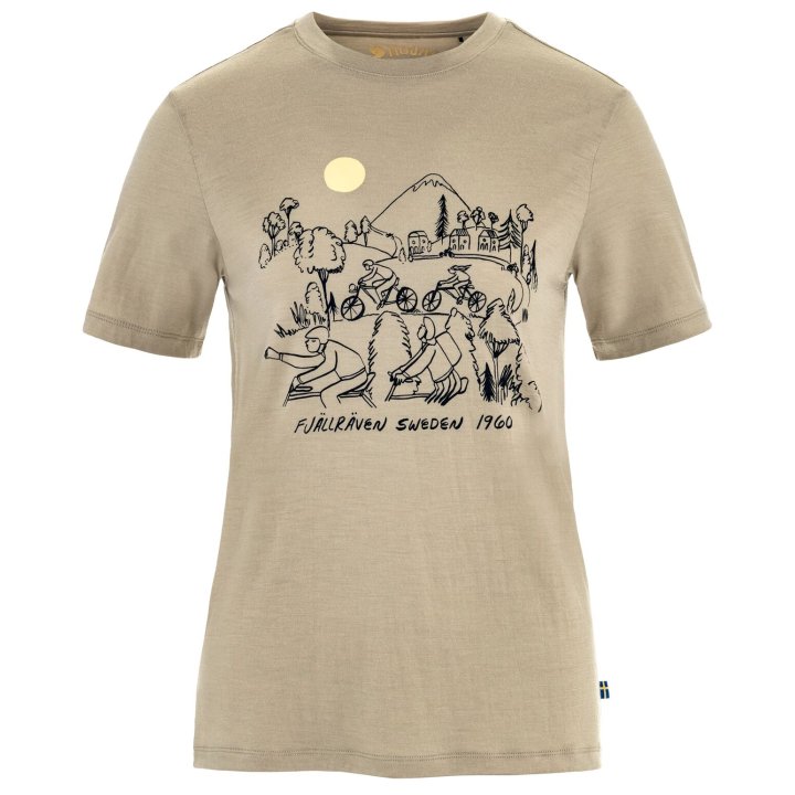 Hoja Lugnt Wool T-shirt W