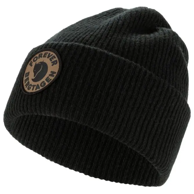 Farbe: 550 - Black - Bergtagen Forever Wool Beanie Farbe: 550 - Black - Bergtagen Forever Wool Beanie