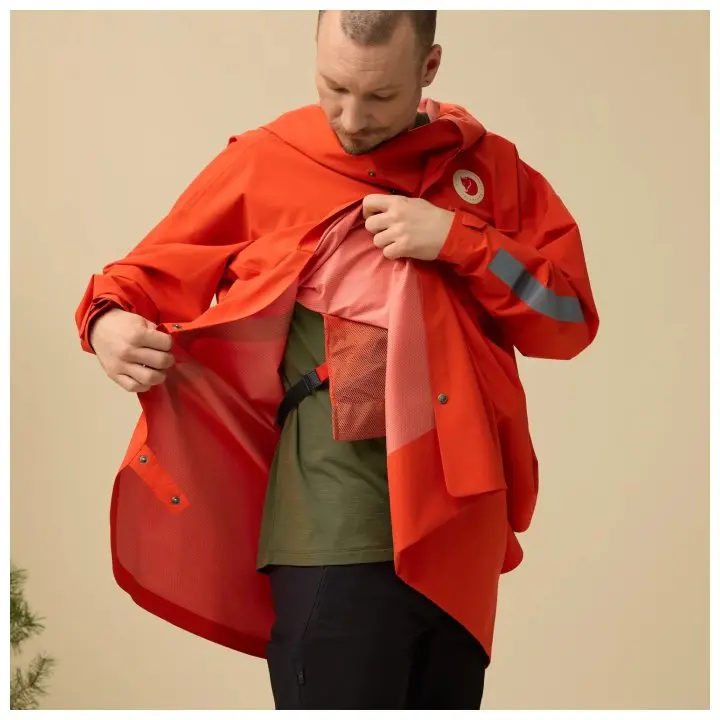 Hoja Rain Fox Poncho 