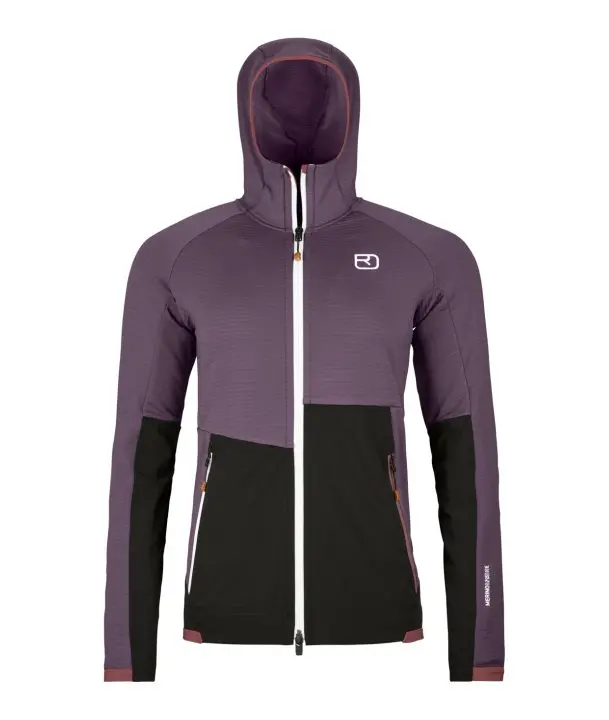 87302-39501-FLEECE_RIB_HOODY_W_wild_berry-B-01.jpg Farbe: wild berry - Fleece Rib Hoody W