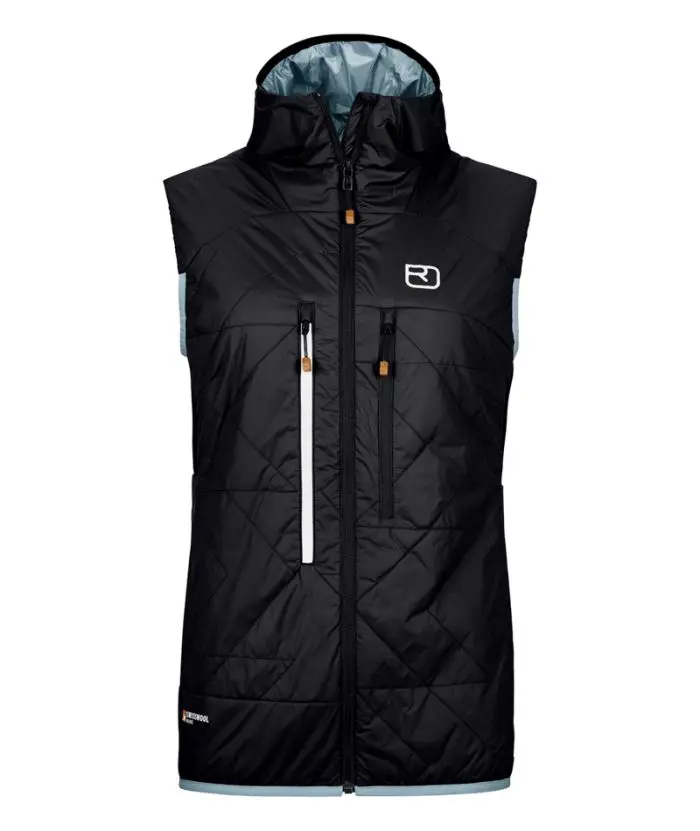 Farbe: black raven - Swisswool Piz Boe Vest W