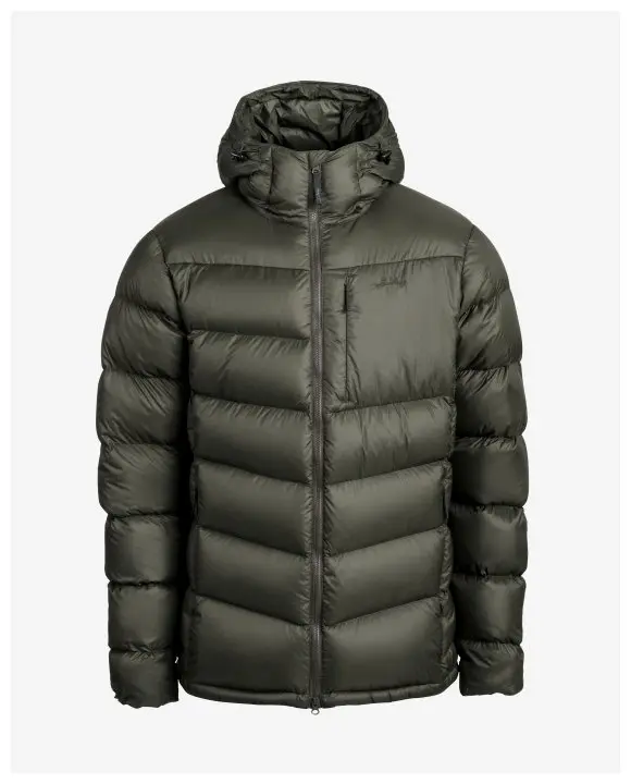 Fulu Down Hooded Jacket M Farbe: Dark Forest Green - Fulu Down Hooded Jacket M