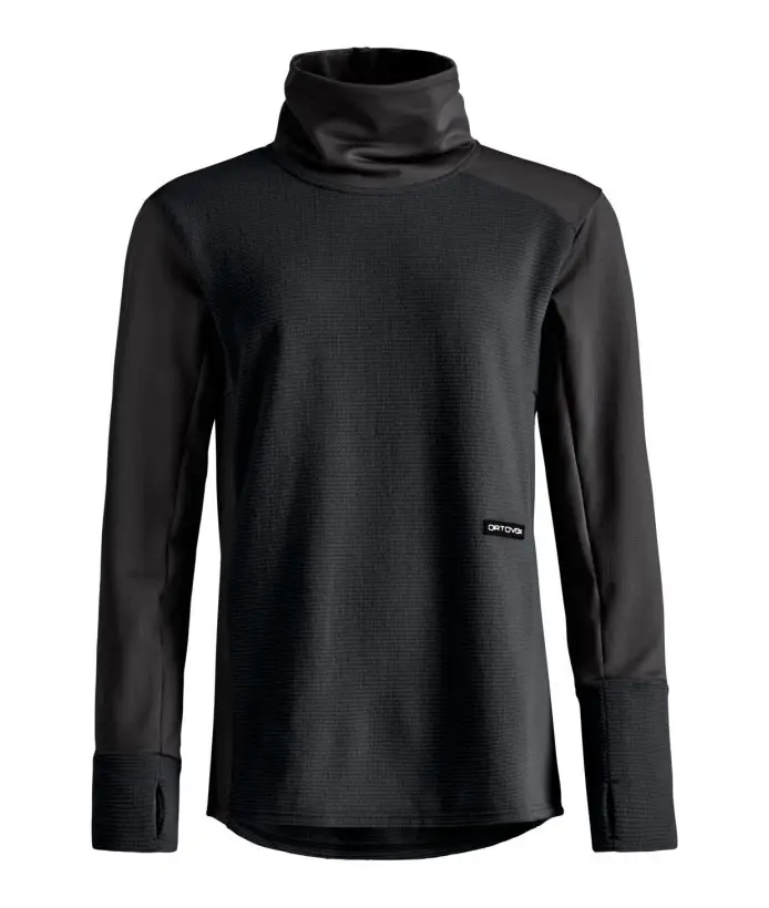 Fleece Cord Longsleeve W Farbe: Black Raven - Fleece Cord Longsleeve W