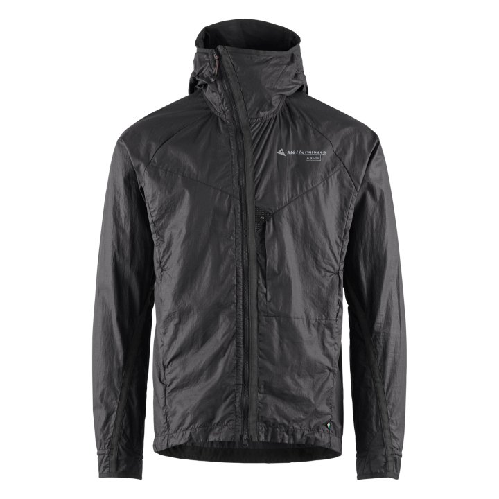 Farbe: Raven Black - Ansur Hooded Wind Jacket M´s