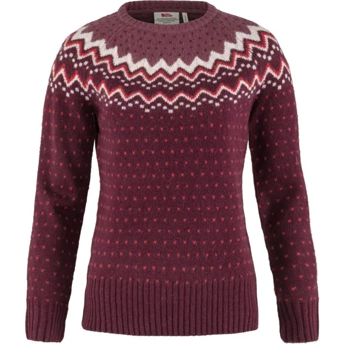 Farbe: 356 - Dark Garnet - Övik Knit Sweater W