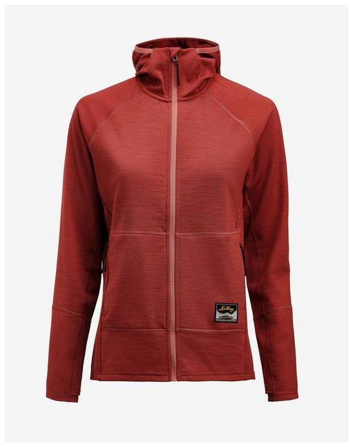 Farbe: Rosewood - Tived Merino Hoodie W