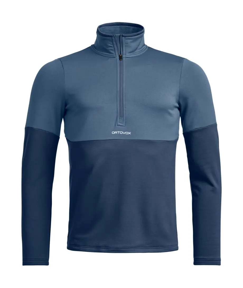 400008-87141-57401-FLEECE_LIGHT_ZIP_NECK_M_blue_nunatak-B-01.jpg Farbe: blue nunatak - Fleece Light Zip Neck M