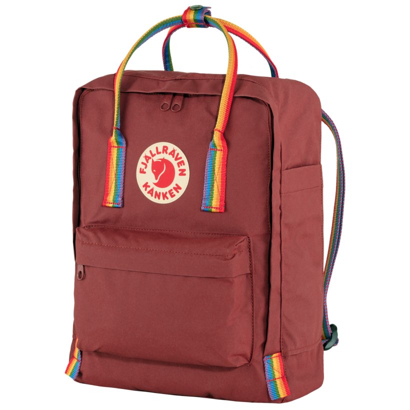 Farbe: 326-907 - Ox Red-Rainbow Pattern - Kanken Rainbow