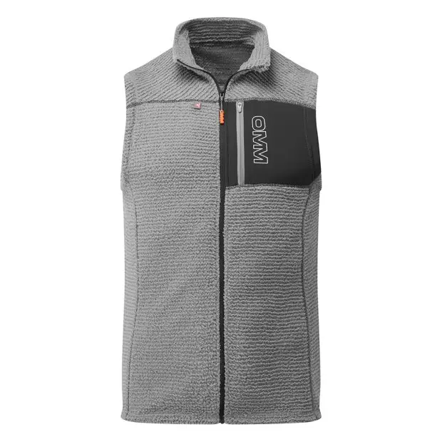 Farbe: Grey - Core Zipped Vest Farbe: Grey - Core Zipped Vest