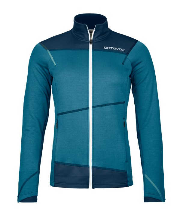 87122-52001-FLEECE_LIGHT_JACKET_W_mountain_blue-B-01(1).jpg Farbe: mountain blue - Fleece Light Jacket W