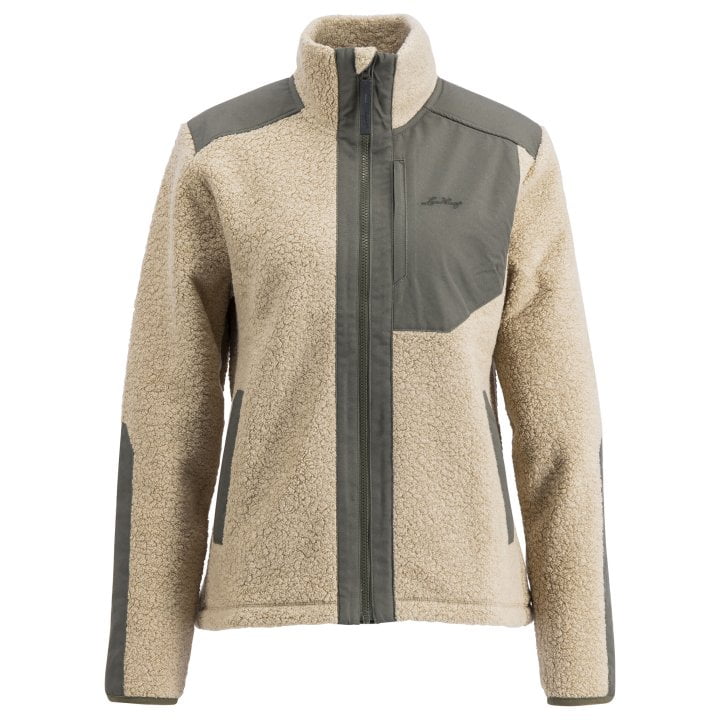Farbe: Sand - Saruk Wool Pile Mid Full Zip M