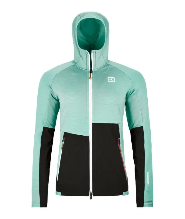 Farbe: aquatic ice - Fleece Rib Hoody W