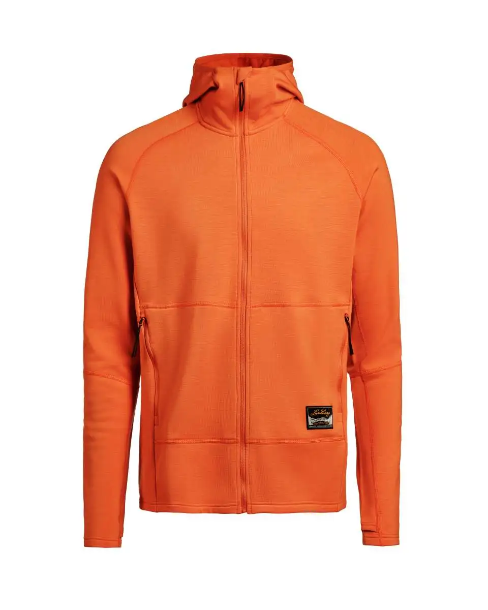 Farbe: Cayenne - Tived Merino Hoodie M