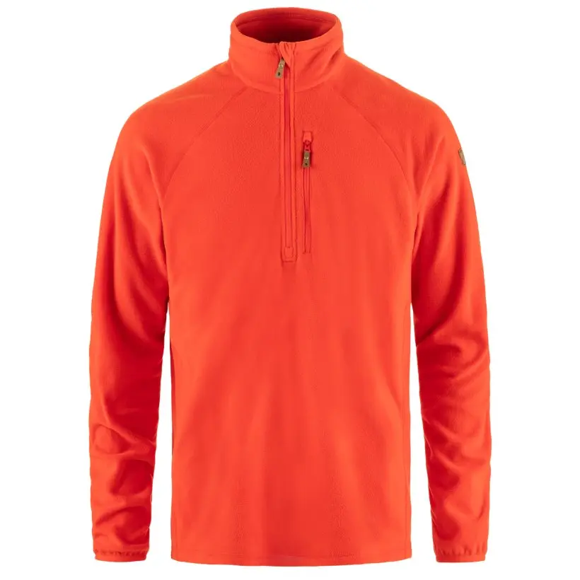 Övik Lite Fleece Half Zip M Farbe: 214 - Flame Orange - Övik Lite Fleece Half Zip M