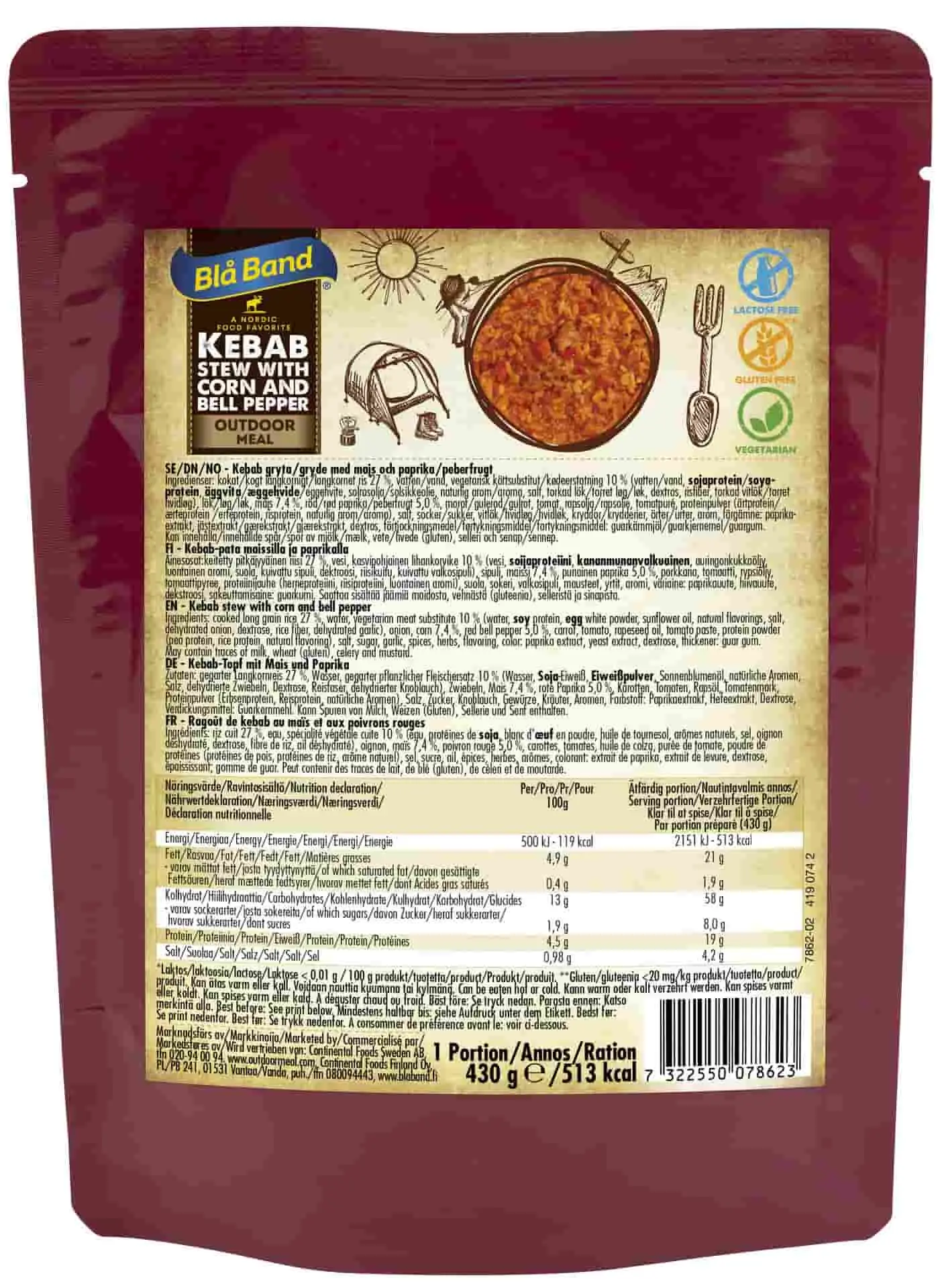 Kebab-Eintopf mit Mais und Kartoffeln Kebab-Eintopf mit Mais und Kartoffeln