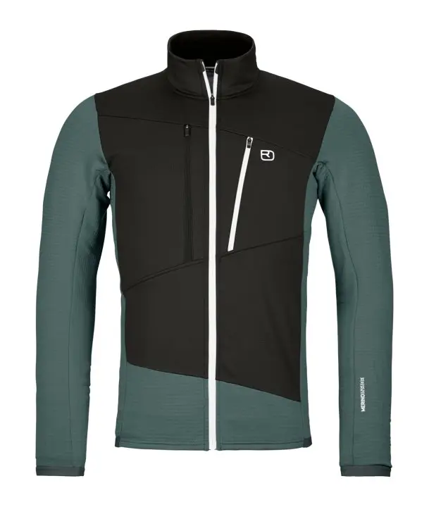 Fleece Grid Jacket M