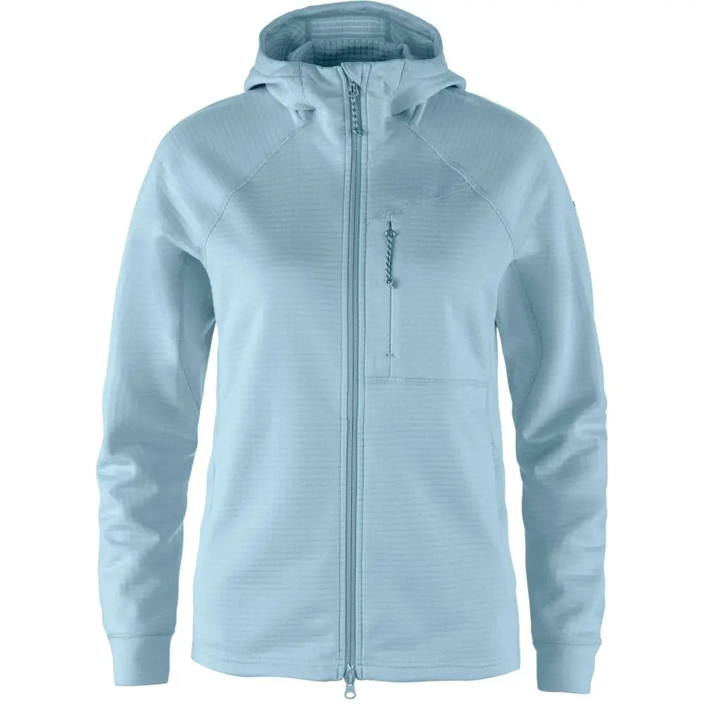 Farbe: 514 - Breeze Hood - Abisko Grid Fleece Hoodie W