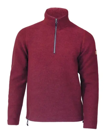 Farbe: Deep Red - Brodal Half Zip