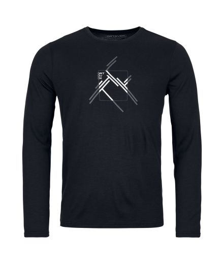 Farbe: black raven - 185 Merino MTN Cutout LS M