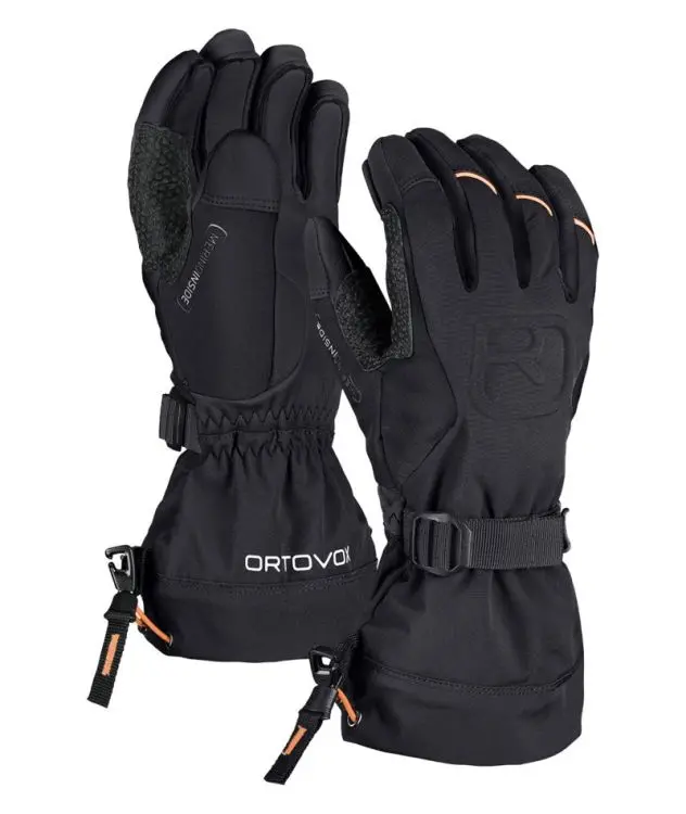 source84225.jpg Farbe: Black Raven - Merino Freeride Glove M